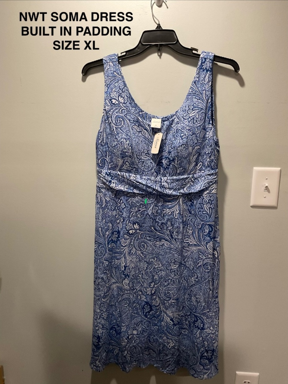 SOMA BRA DRESS, NWT SIZE XL NWT